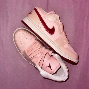 Jordan 1 Low SE "Washed Coral/Gym Red" Women's Shoe